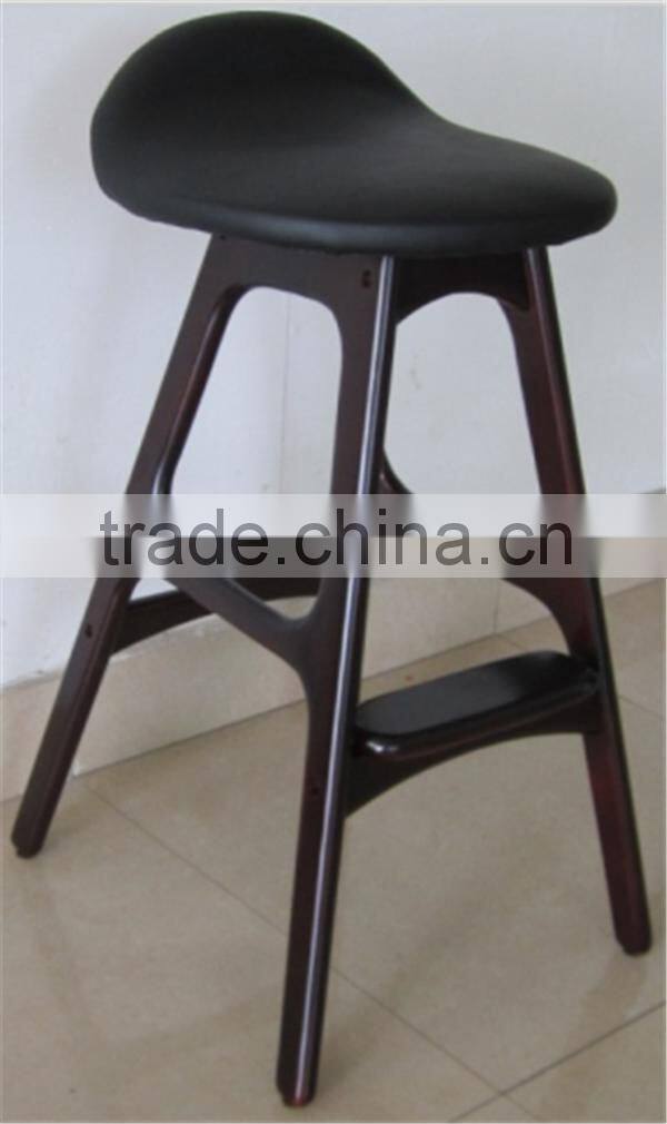 2015 Modern Style Solid Wood Bar Chair with Cushion