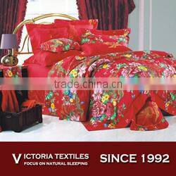 china red wedding bedding sheets set BRAND NEW