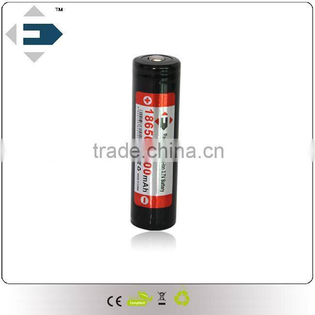 Newest design 18650 2200mah high capacity li-ion digital camera battery