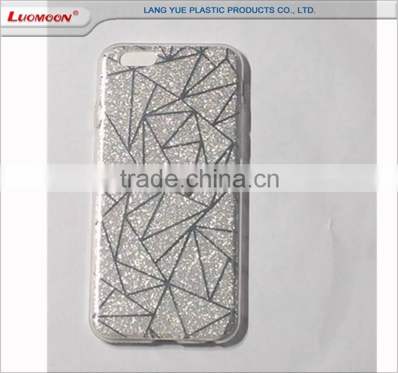 glitter mobile phone case cover for xiaomi redmi 3 4 5 s pro