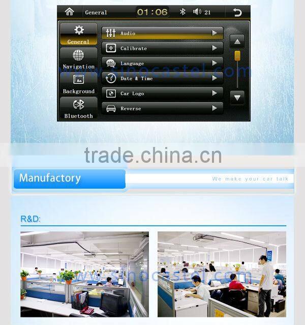 car multimedia navigation system support bluetooth handsfree