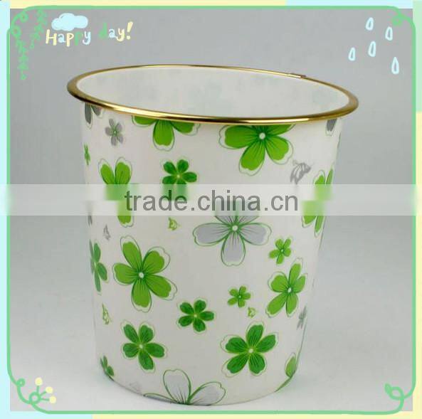 Plastic round shape waste bin