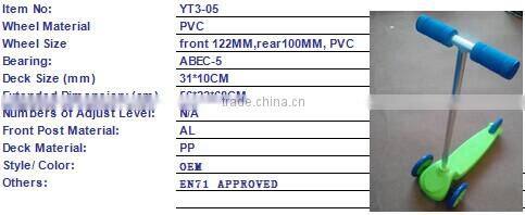 2 front waving wheels New Kids Scooter ,2014 New Children Kick Scooter ,3 wheels Swinging Kids Scooter