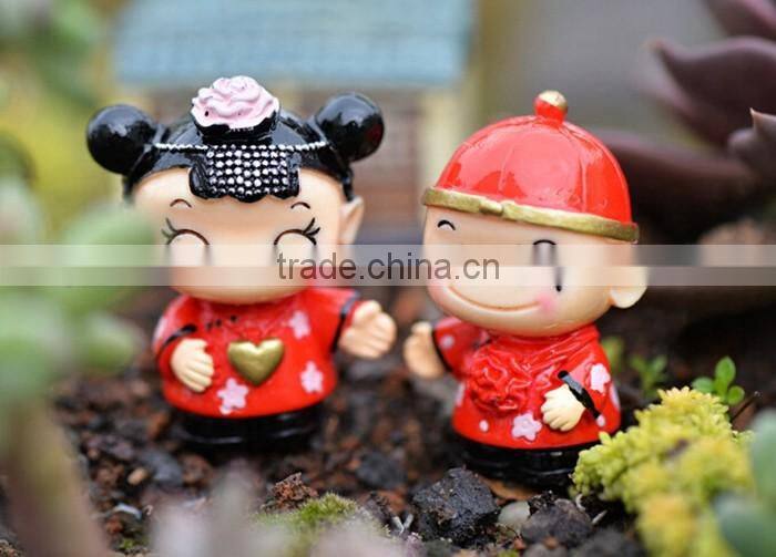 - Miniature Fairies figurine -DIY Succulent /Terrarium min fairy garden supplies - wholesale miniature bride and groom figurines