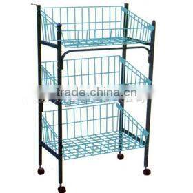 PF-S042 metal hanging clothes display rack