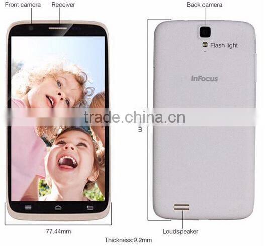 Original InFocus M320u 5.5'' Android 4.2 MTK6592 Octa Core Mobile Phones 2GB+8GB Unlocked WCDMA GPS HD Smartphone Cell Phone