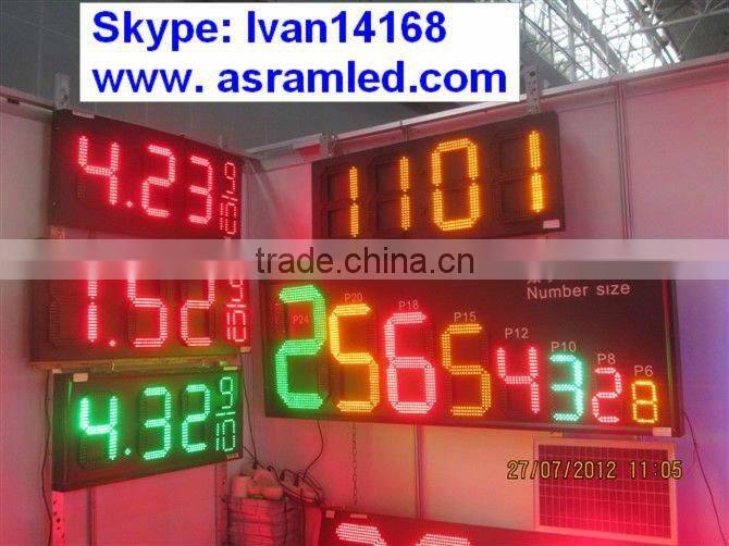 outdoor waterproof 6 Digits Large programmable Display LED Countdown Timer