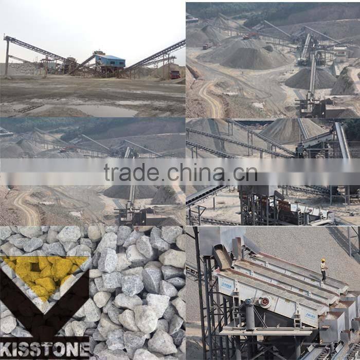 Kisstone widely used ballast crusher machine stone crusher