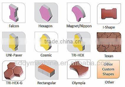 DY-150T hydraulic manual paver block machine for sale and interlocking brick machine price
