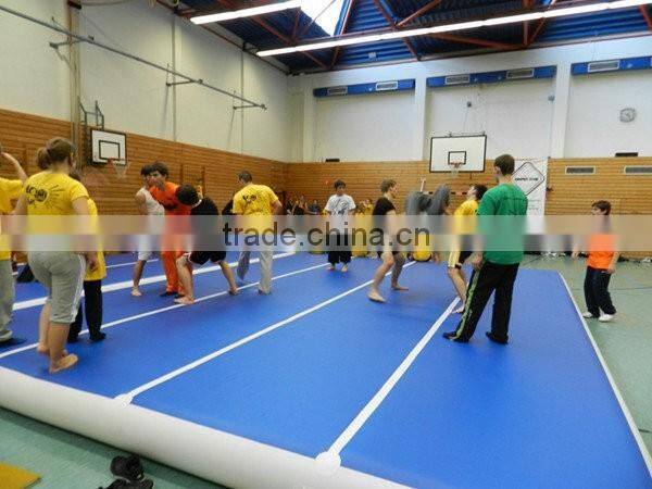 gymnastic tumble air track 12x2meter cheap Inflatable tumble gym track good quality
