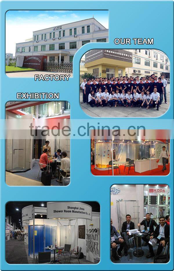 2015 new product luxury acrylic shower stalls