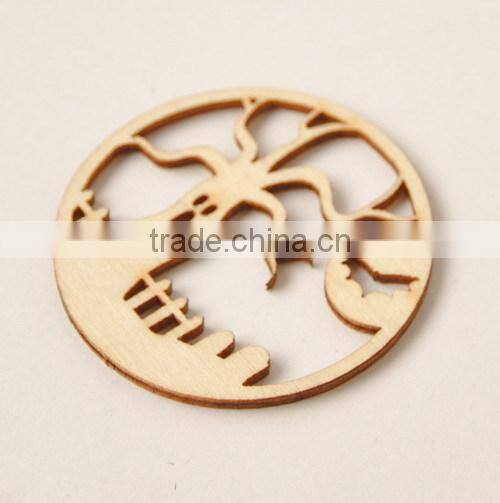 wood veneer shapes for Halloween.