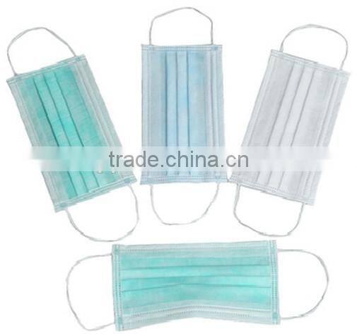 disposable ear-loop face mask