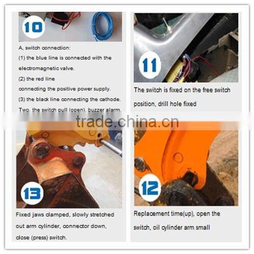 Excavator quick hitch coupler