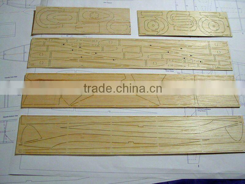 Wood Balsa Cutting with Lasers