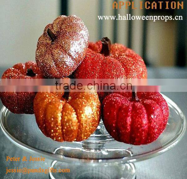 FOB Dalian plastic punpkins decorations for halloween 2013