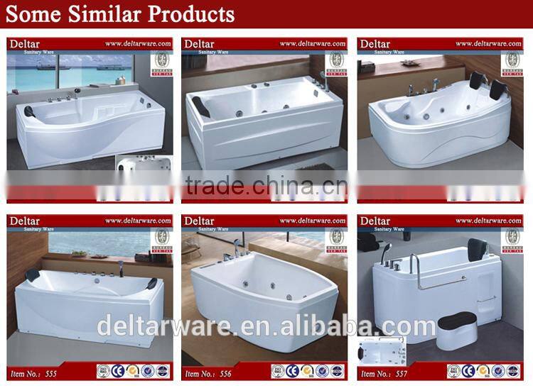 2015 New design indoor portable massage bathtub,embedded massage bathtub