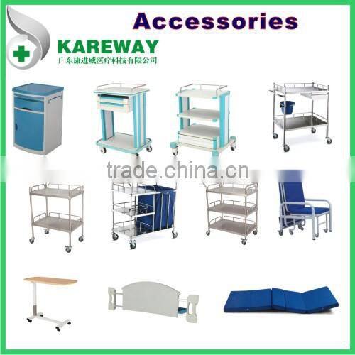 Manual hospital bed with abs cranks with 1 function