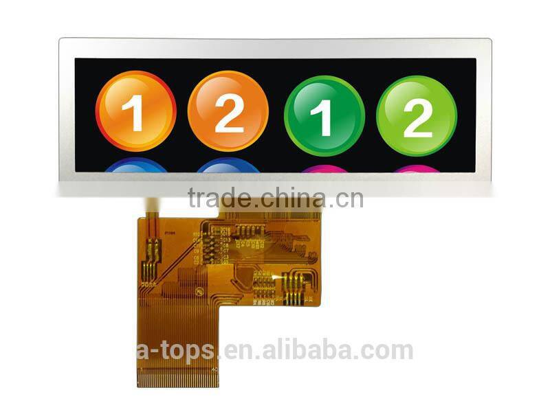 3.5inch industrial transflective screen sunlight readable