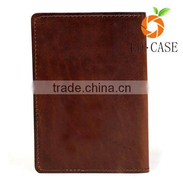 vintage custom genuine leather passport holder wallets