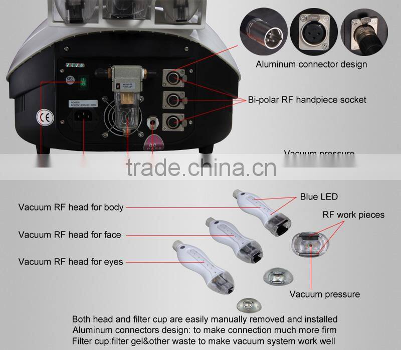 2014 Good feedback vacuum machine,6 vacuum modes and 10 vacuum levels offer increased blood flow
