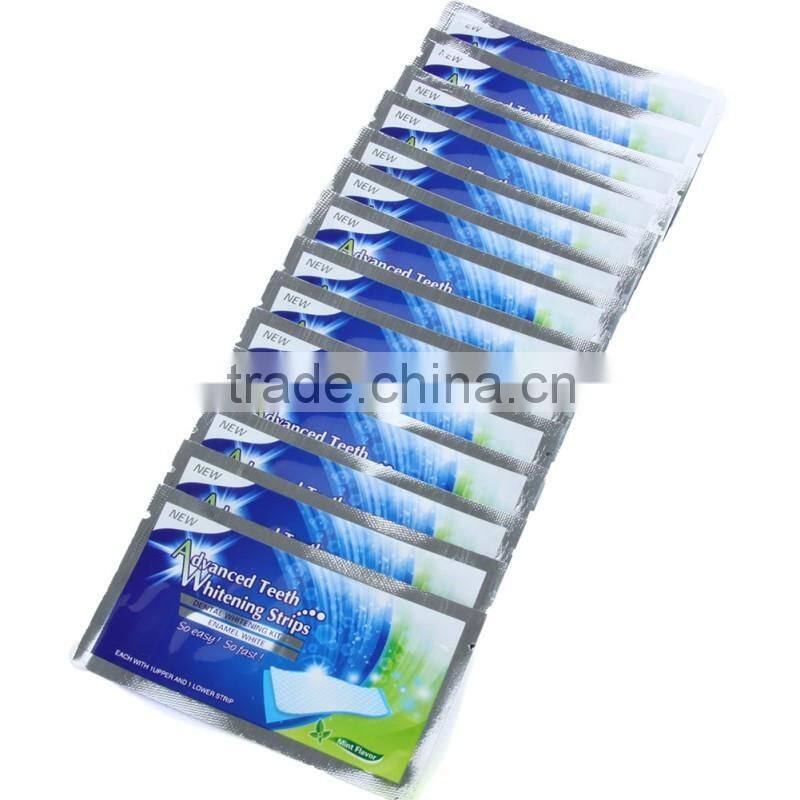 Advanced luxe Teeth Whitening gel Strips 28 whitestrips Non Peroxide