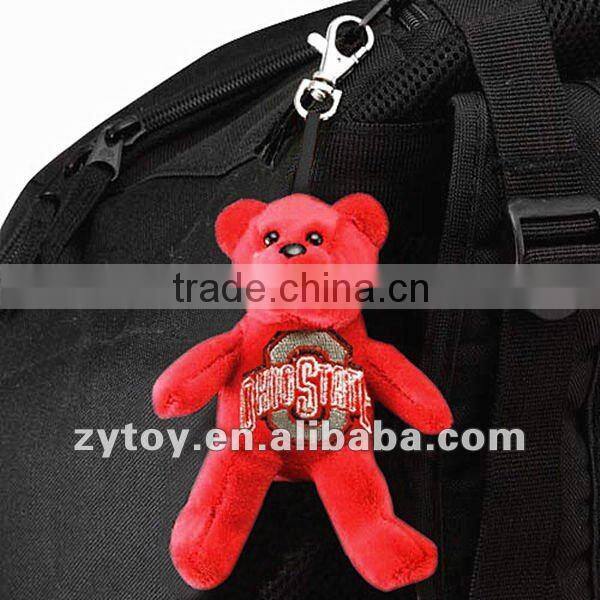 Cute Plush Mini Teddy Bear Key Chain OEM