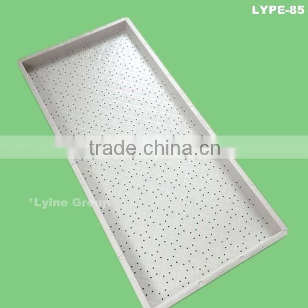 hydroponic green barley,wheat,alfalfa seedlings feed sprouting trays for animal,cattle,sheep,goats