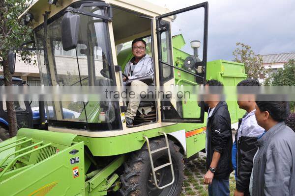 Corn harvester with tractor on sale
