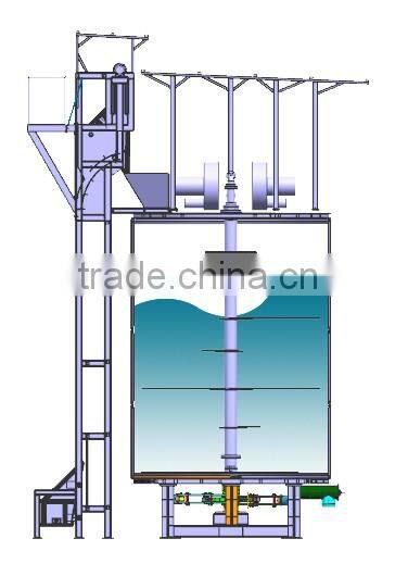 Goldenest Waste to organic fertilizer fermentation compost equipment animal poultry manure processing machine for sale