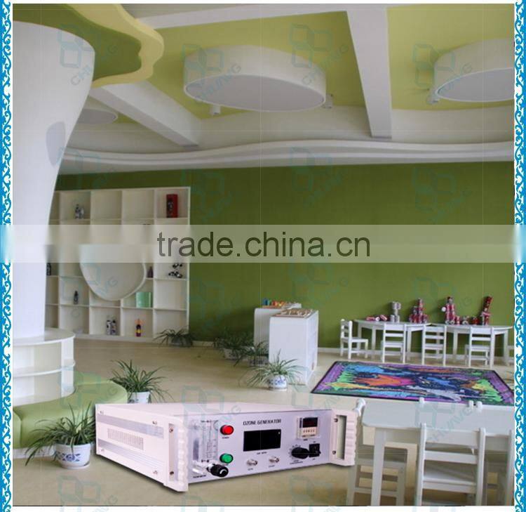 Corona discharge water treatment and medical use compact ozone generator