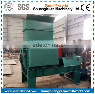 Wood Crusher Machine Processing Wood Sawdust For Wood Making