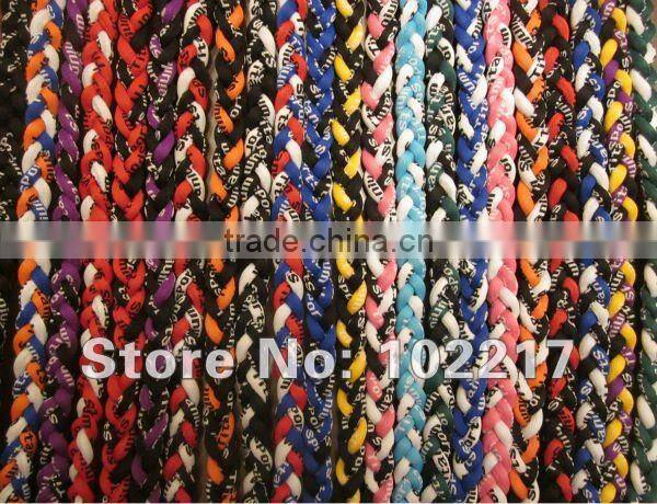 TITANIUM BASEBALL TORNADO ROPE SPORTS NECKLACE