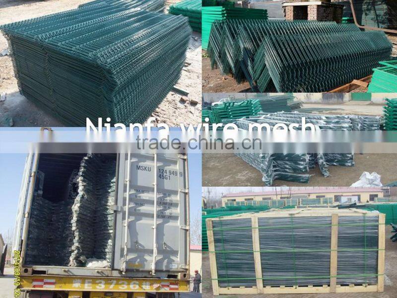 Plastic fence galvanized steel fence Y-post airport fencing (Guangzhou factory )