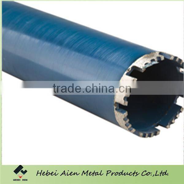 stone and concrete using diamond core drill bits