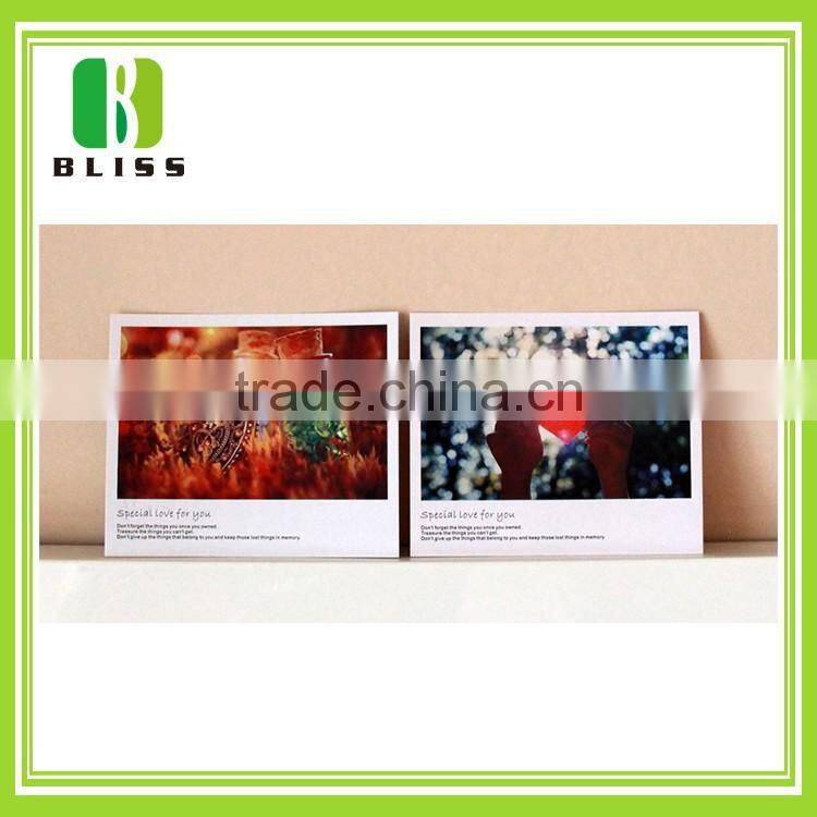 Factory price printing Various purpose standard sizes greeting card