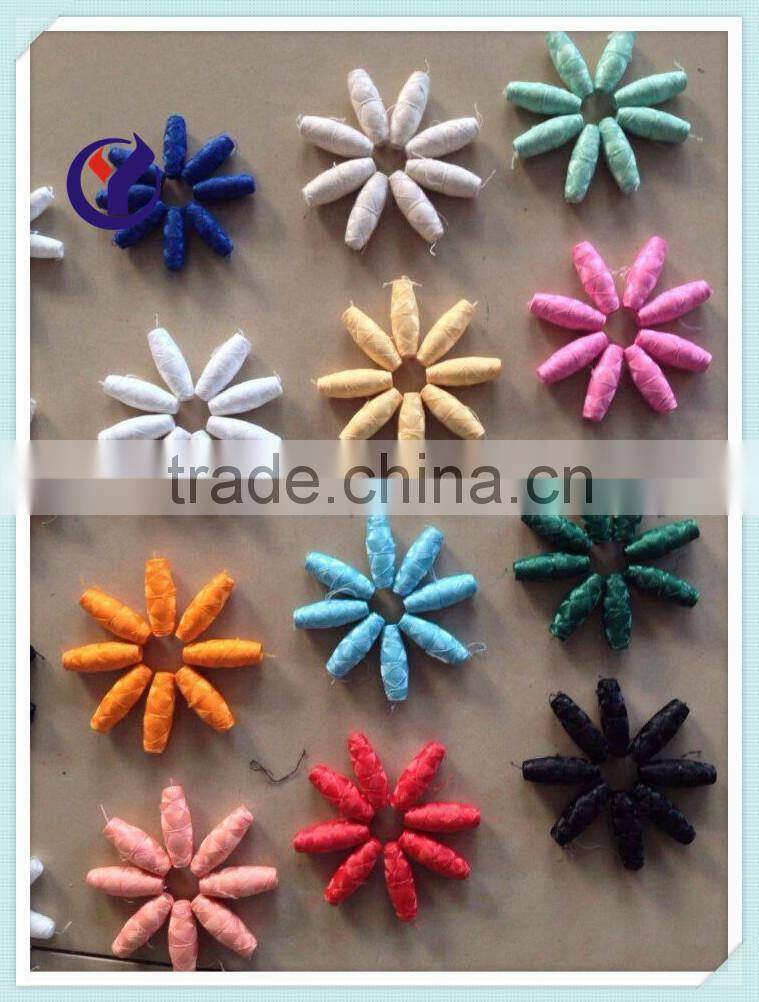 Made in China Schiffli cocoon bobbins of polyester pre-wound thread