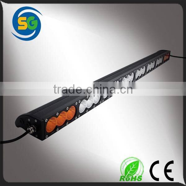 Factory directly 4x4 240W 43.2 inch car led light bar offroad amber led light bar