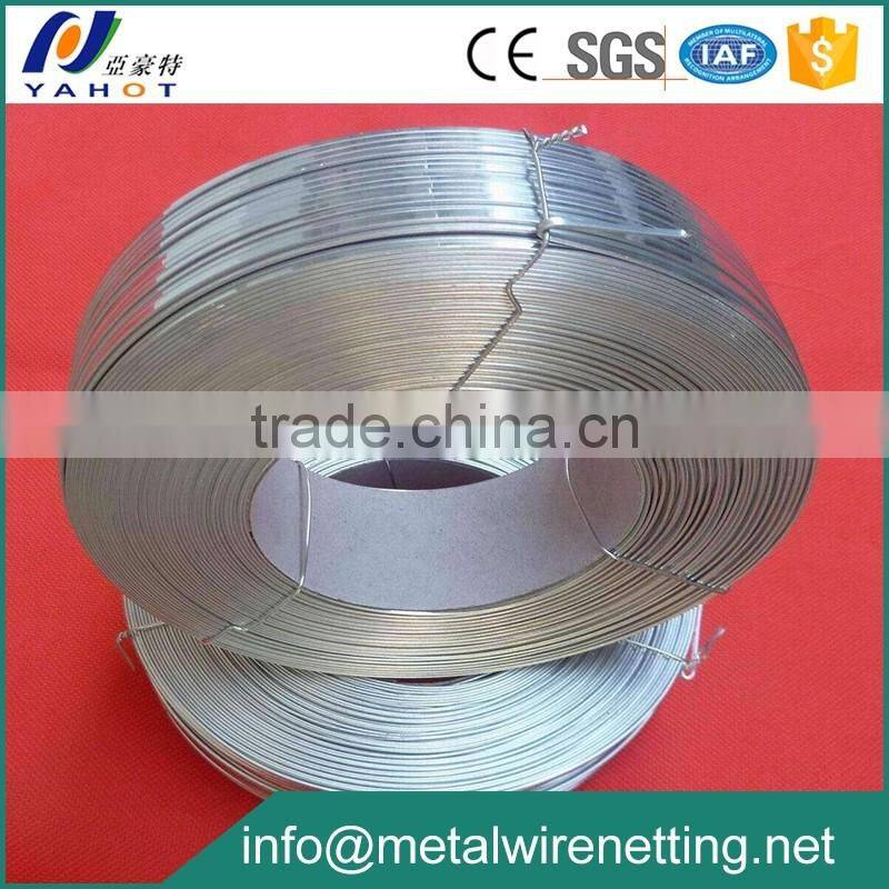 galvanized wire flattening machine/wire flattener for stapler pin machine