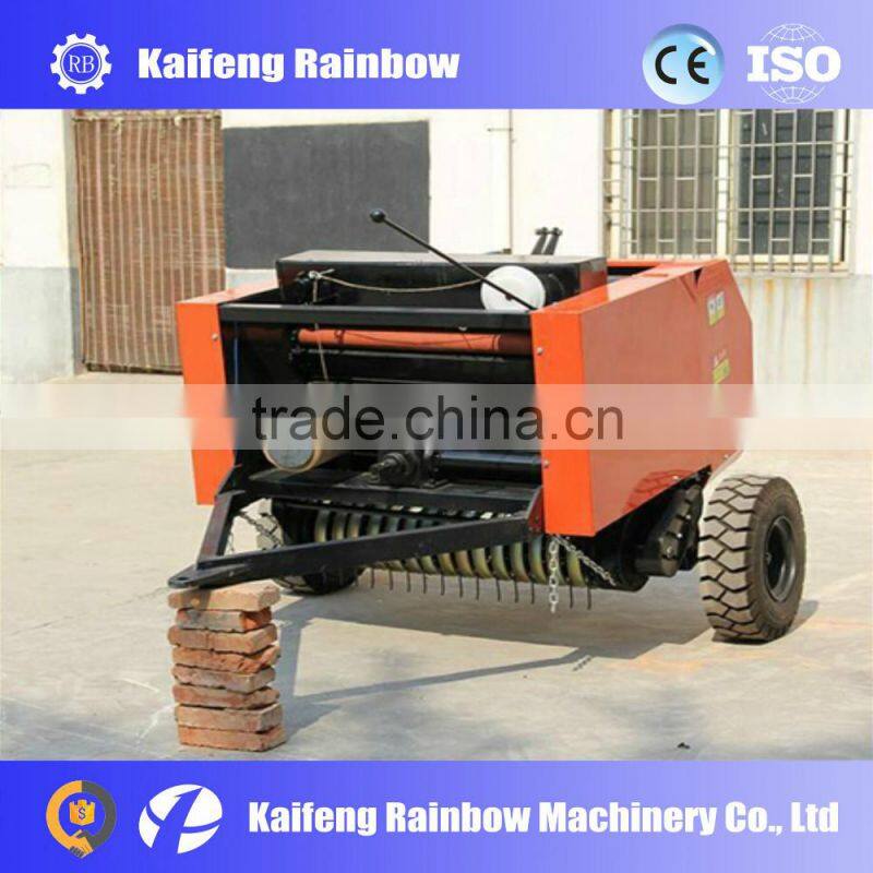 Round Shape Wheat Stalk Bundling and Wrapping Machine