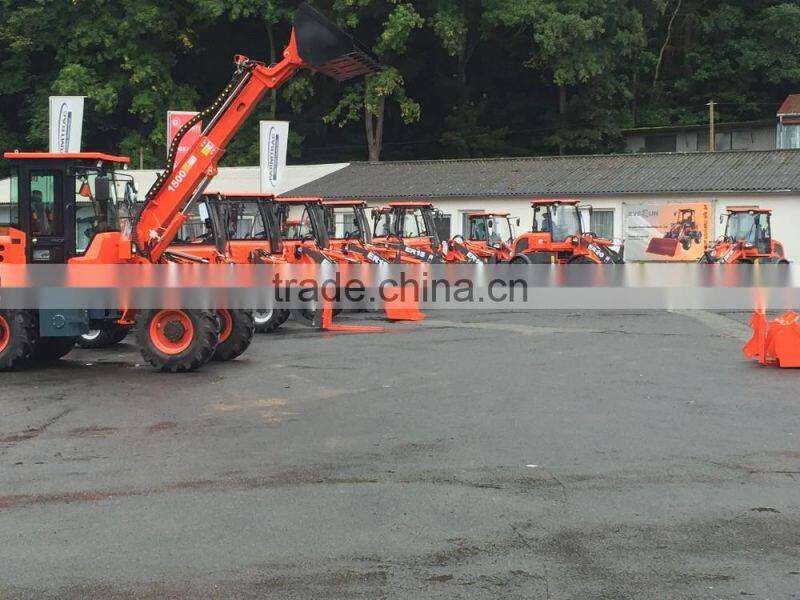 Everun ZL16 Hoflader with Snow bucket