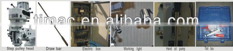 M250D Universal Turret milling machine / Vertical turret milling machine