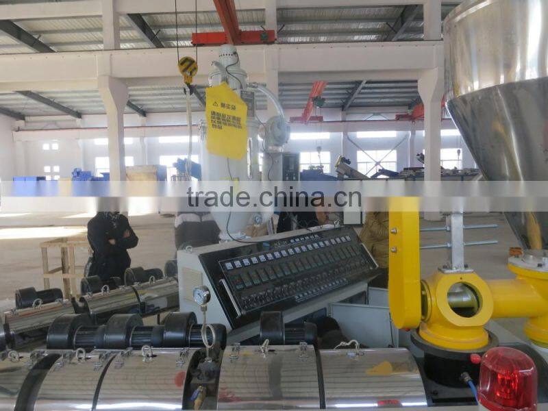 plastic glazed roof tile extruding machine/plastic glazed roof tile extruder/plastic glazed roof tile extrusion line