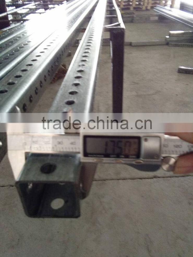 Factory wholesale Galvanized Square steel Tube Posts