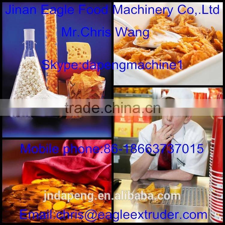 China made cost saving popcorn snack food production line
