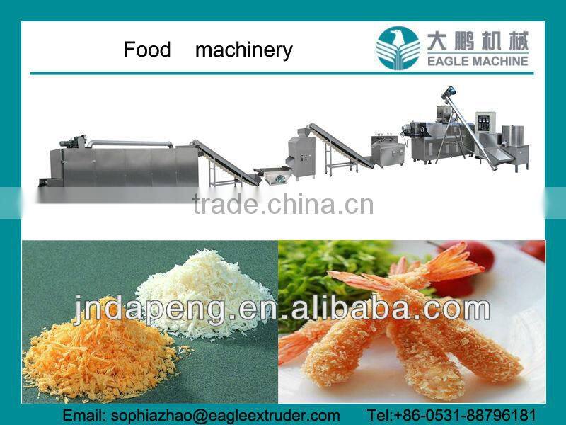 manufacturing equipment/extruder machinefor bread crumb