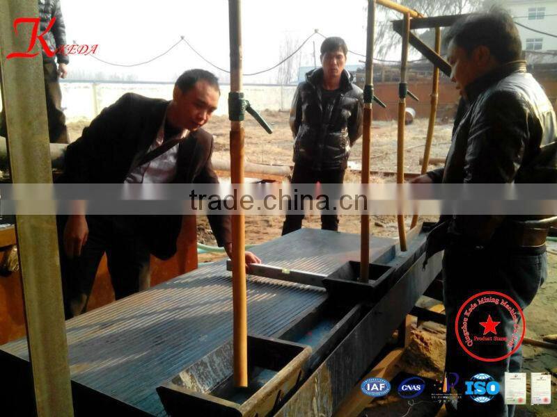 Reliable Ore Shaking Table for Gold Concentration