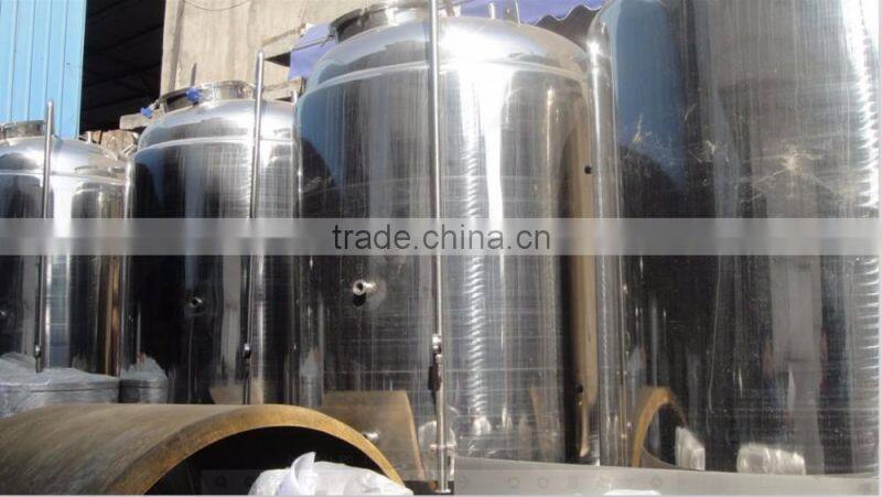 High efficient stainless steel commercial beer tank