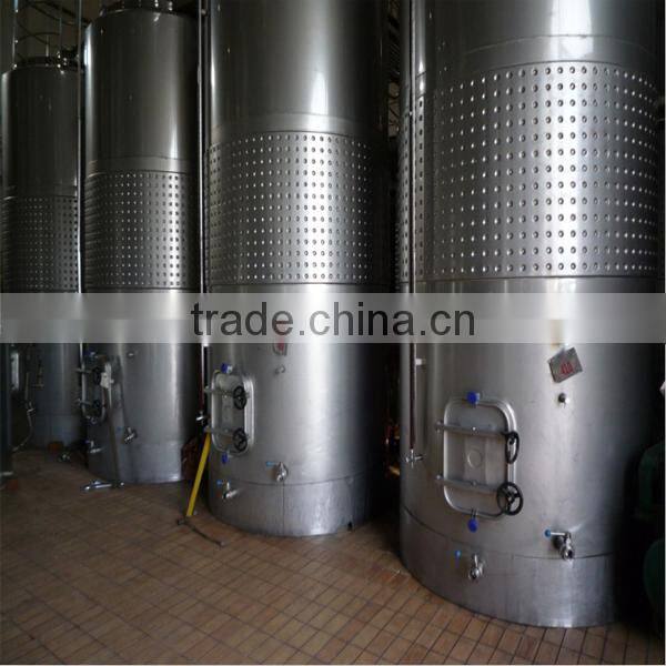 40000L glycol dimple cooling jacketed Wine fermenter