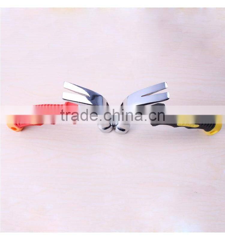 Japanese type F steel forging clamp with wooden handle
